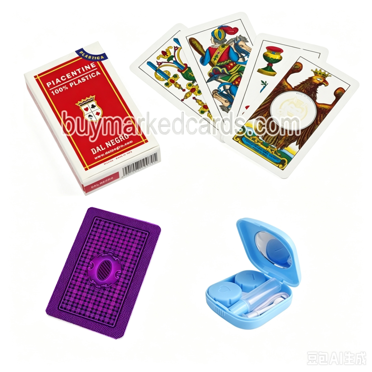 Cartes marquées Dal Negro Piacentine