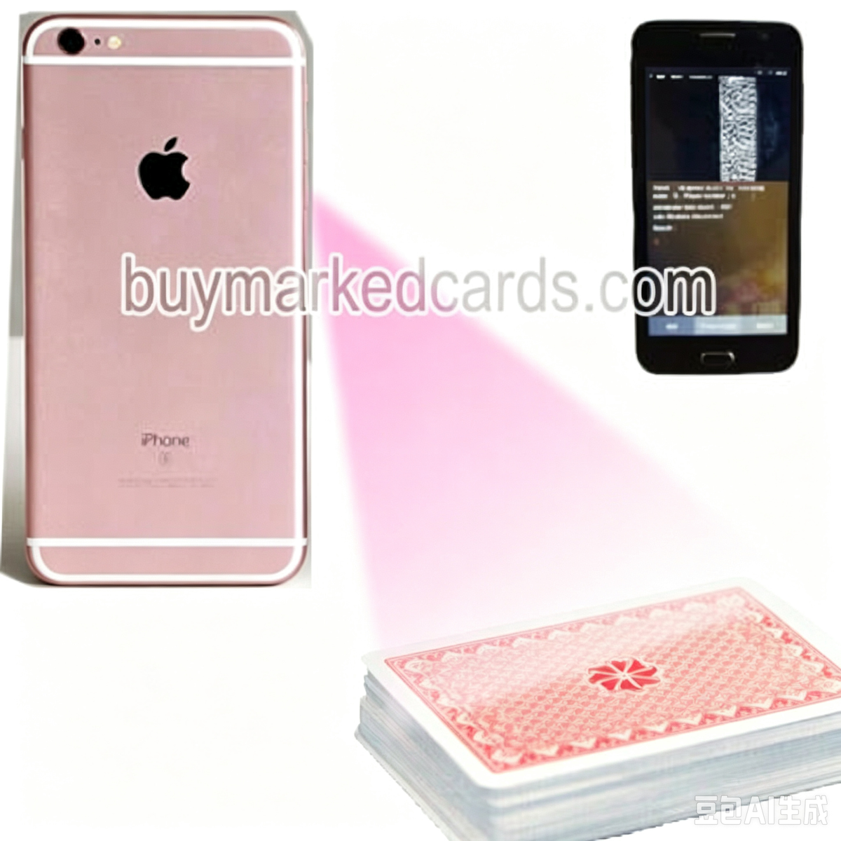 Scanner de codes-barres infrarouge pour iPhone