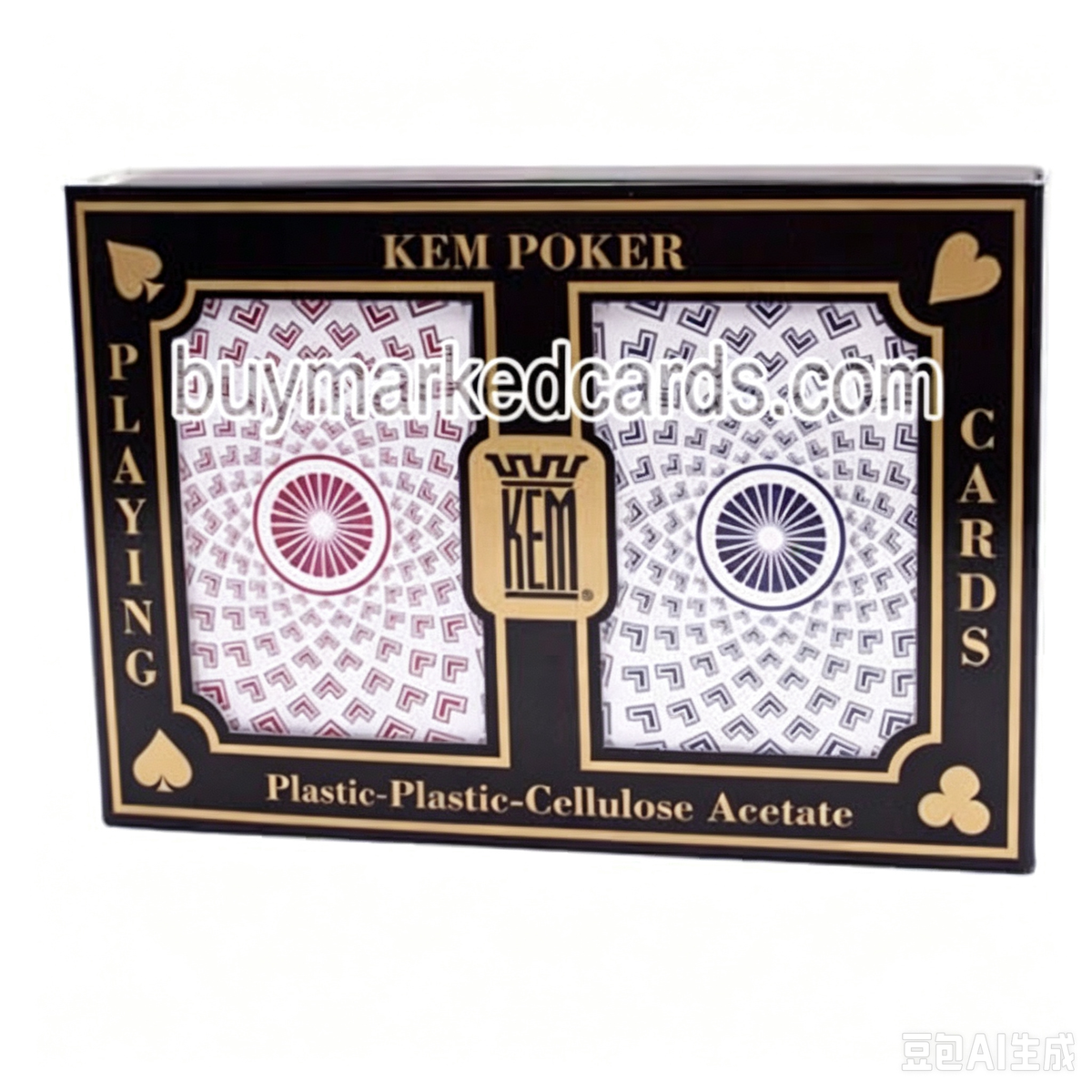 Cartes à jouer marquées KEM Pantheon