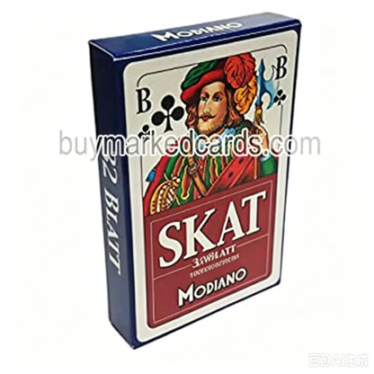 Cartes à jouer Modiano Skat