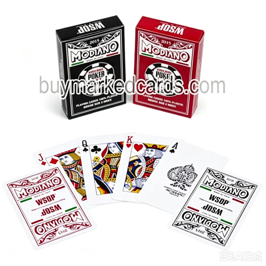 Cartes marquées Modiano WSOP Juice