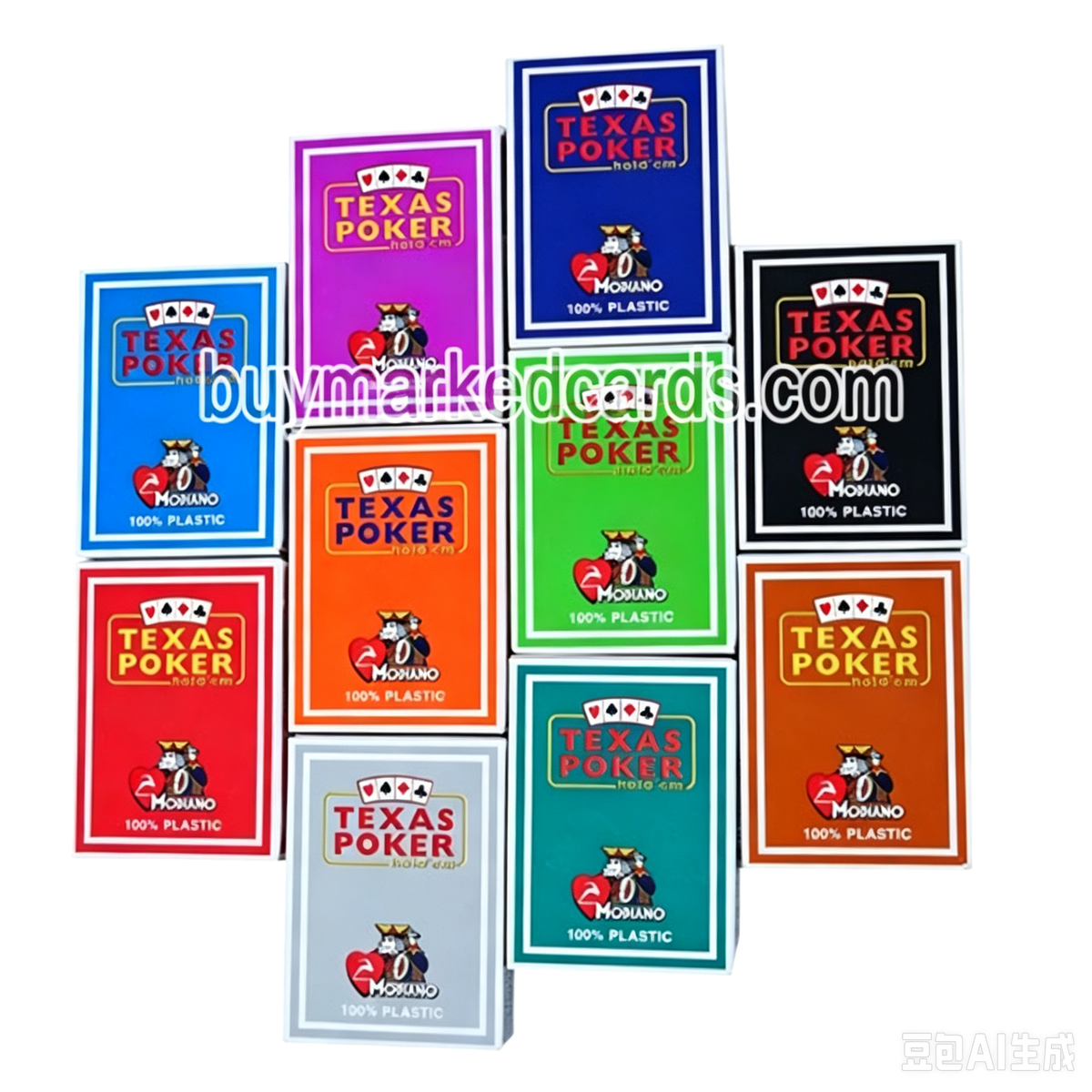 Cartes marquées Modiano Texas Hold'em
