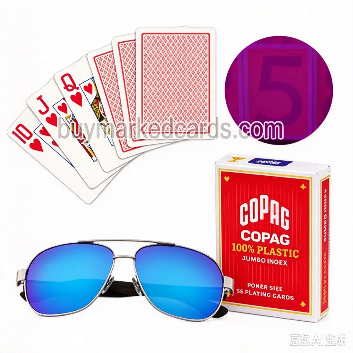Meilleurs tours de poker avec les cartes Copag Jumbo Face