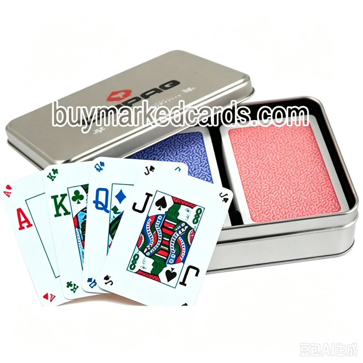Cartes de poker marquées à l'encre invisible Copag édition d'automne