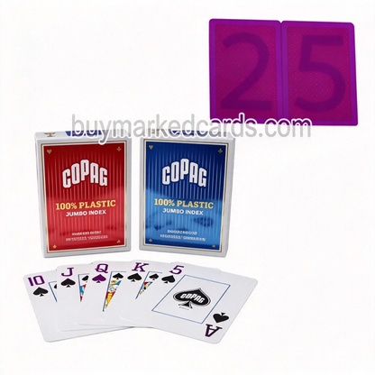 Meilleurs tours de poker avec les cartes Copag Jumbo Face