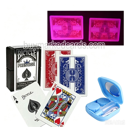 Cartes marquées en plastique Bicycle Prestige