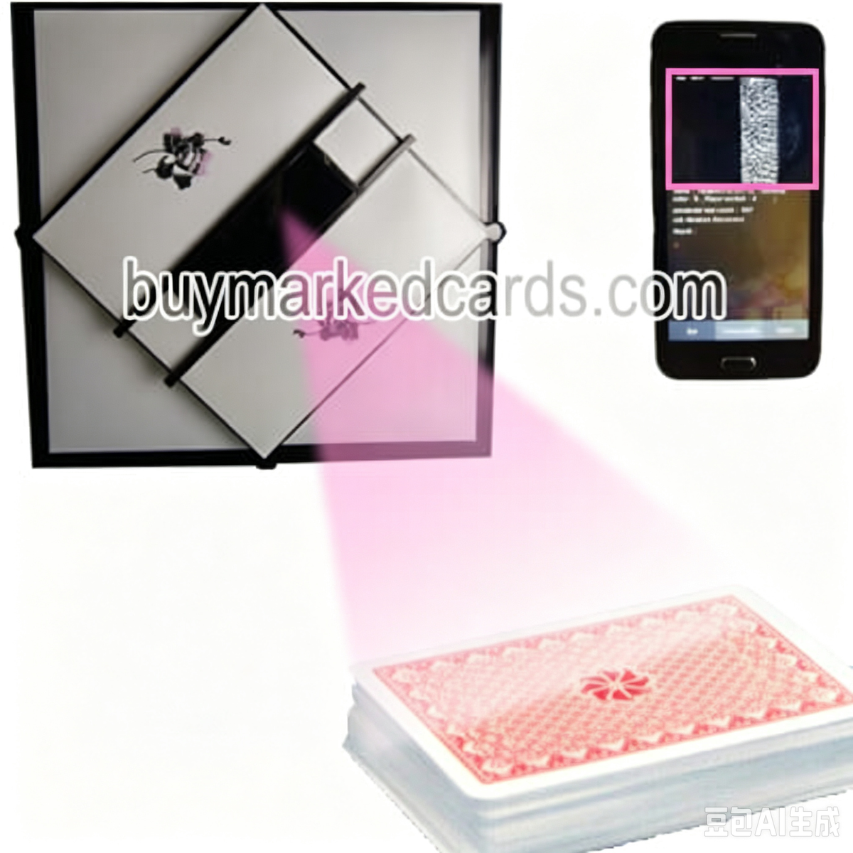 Scanner de poker pour lampe lustre
