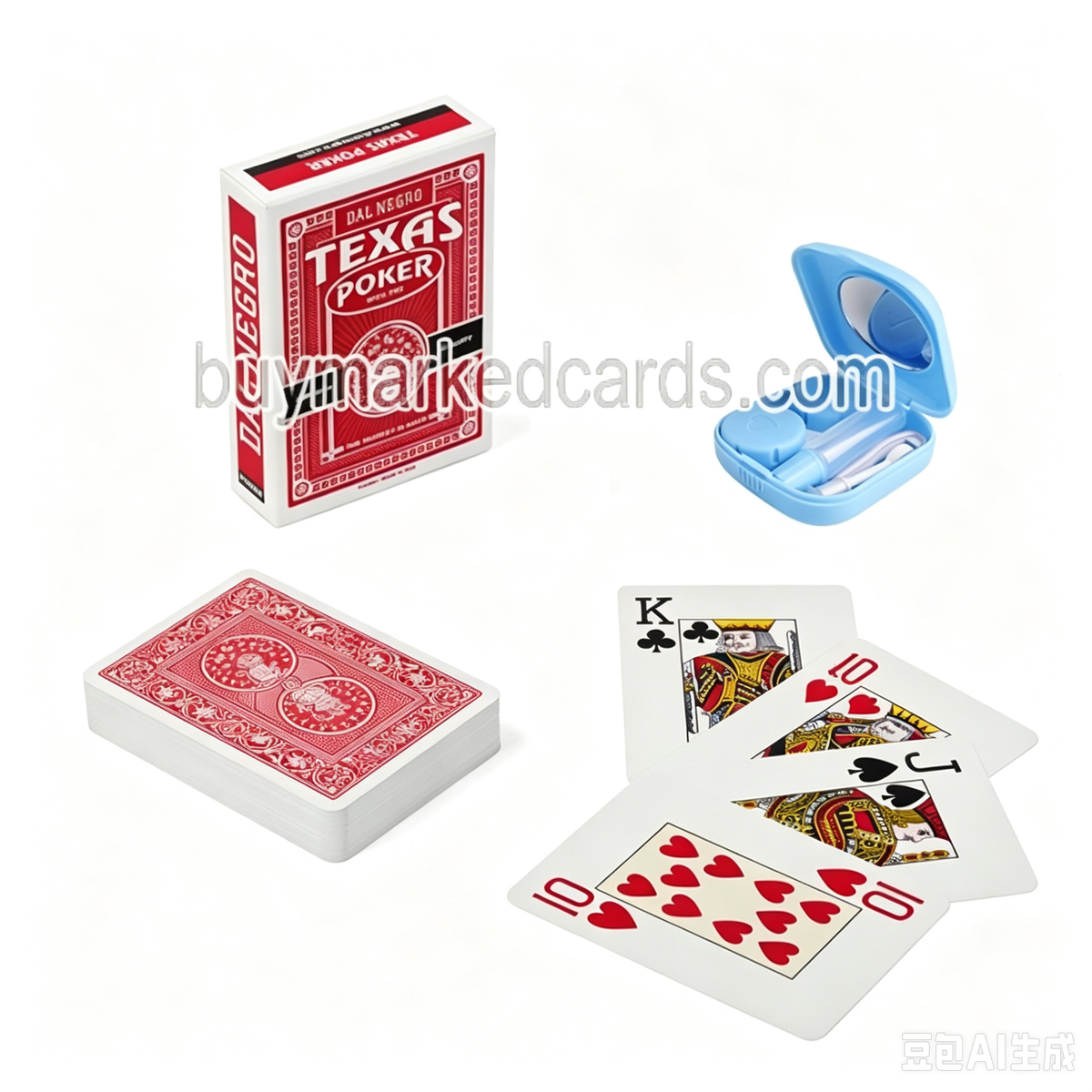 Cartes marquées Dal Negro Texas Hold'em