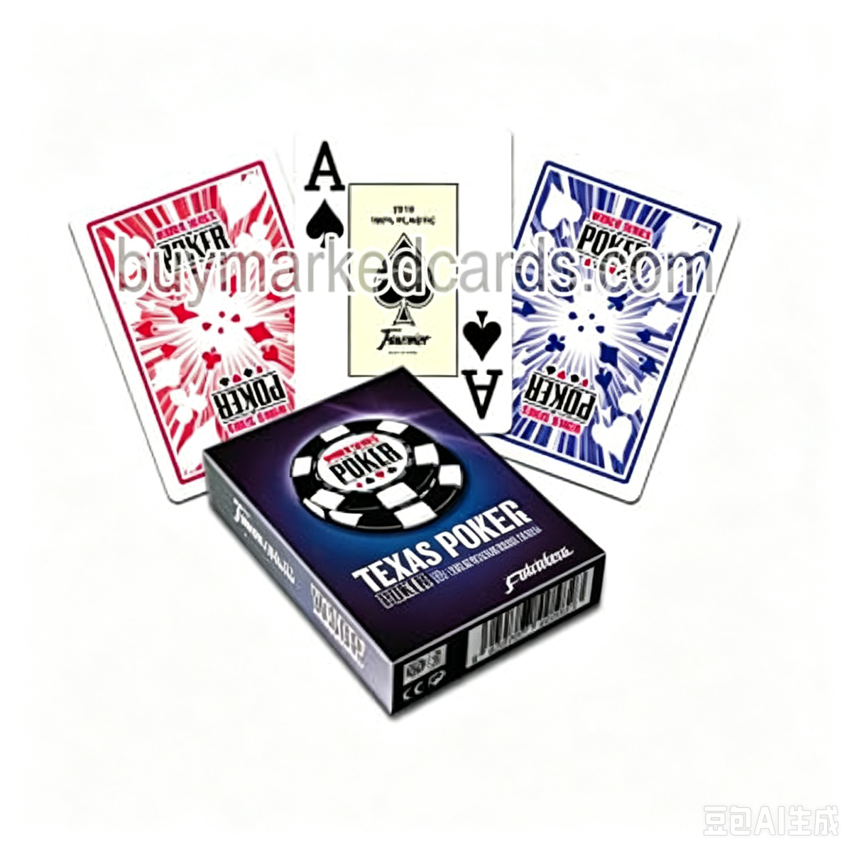 Jeu de cartes Magic Fournier WSOP Juice