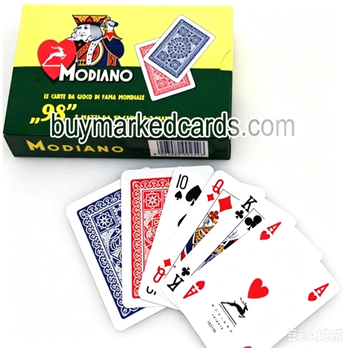 Cartes marquées Modiano N98