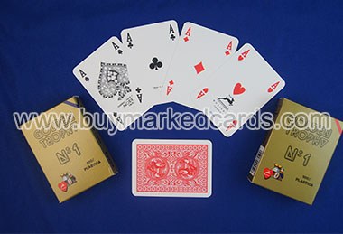 Cartes marquées Modiano Golden Trophy